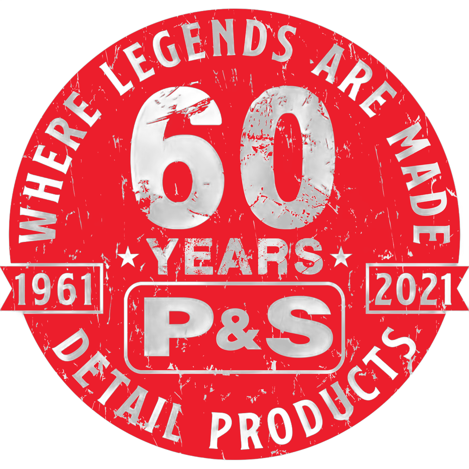 60th Anniversary Giant Sticker