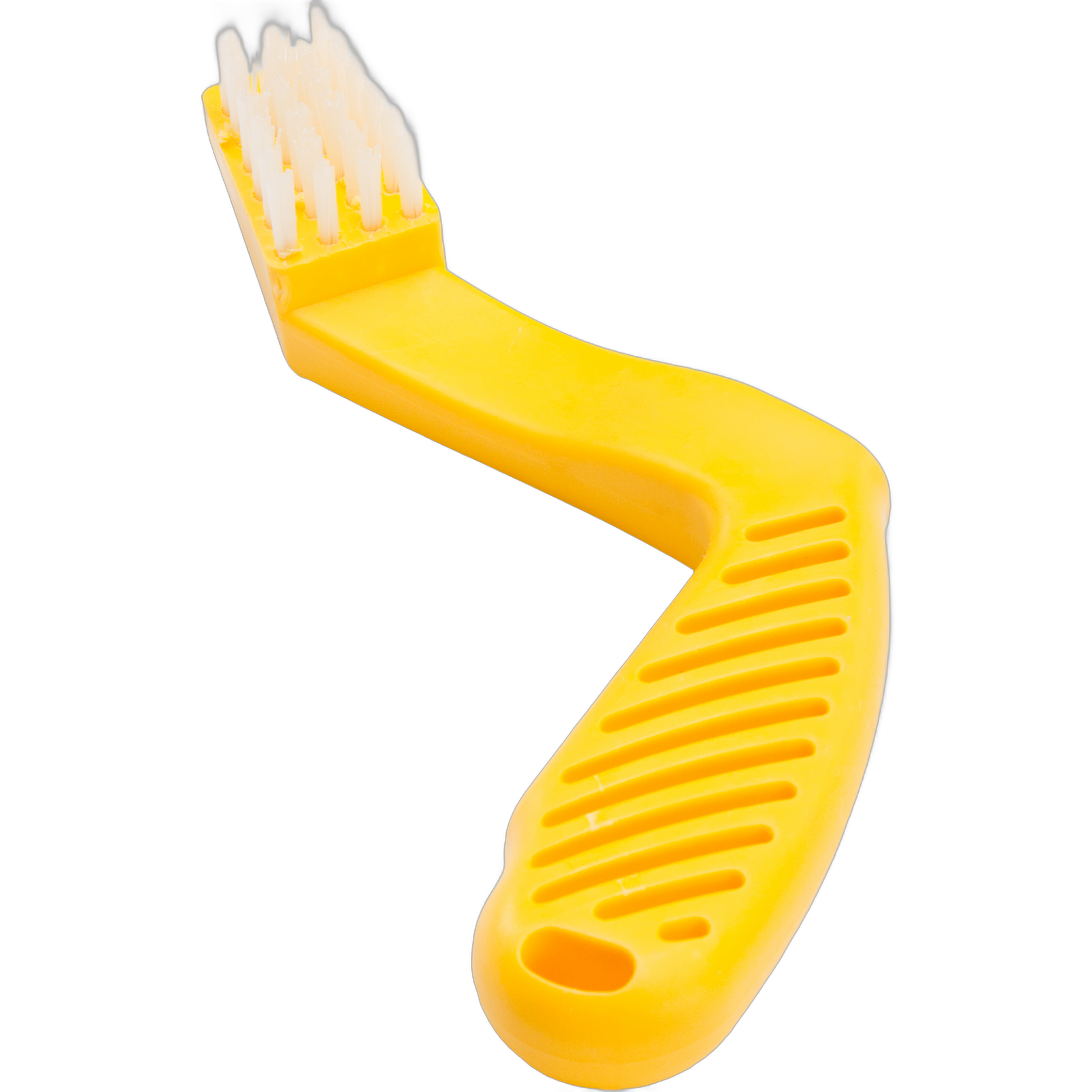 Angled Foam Pad Cleaning Brush