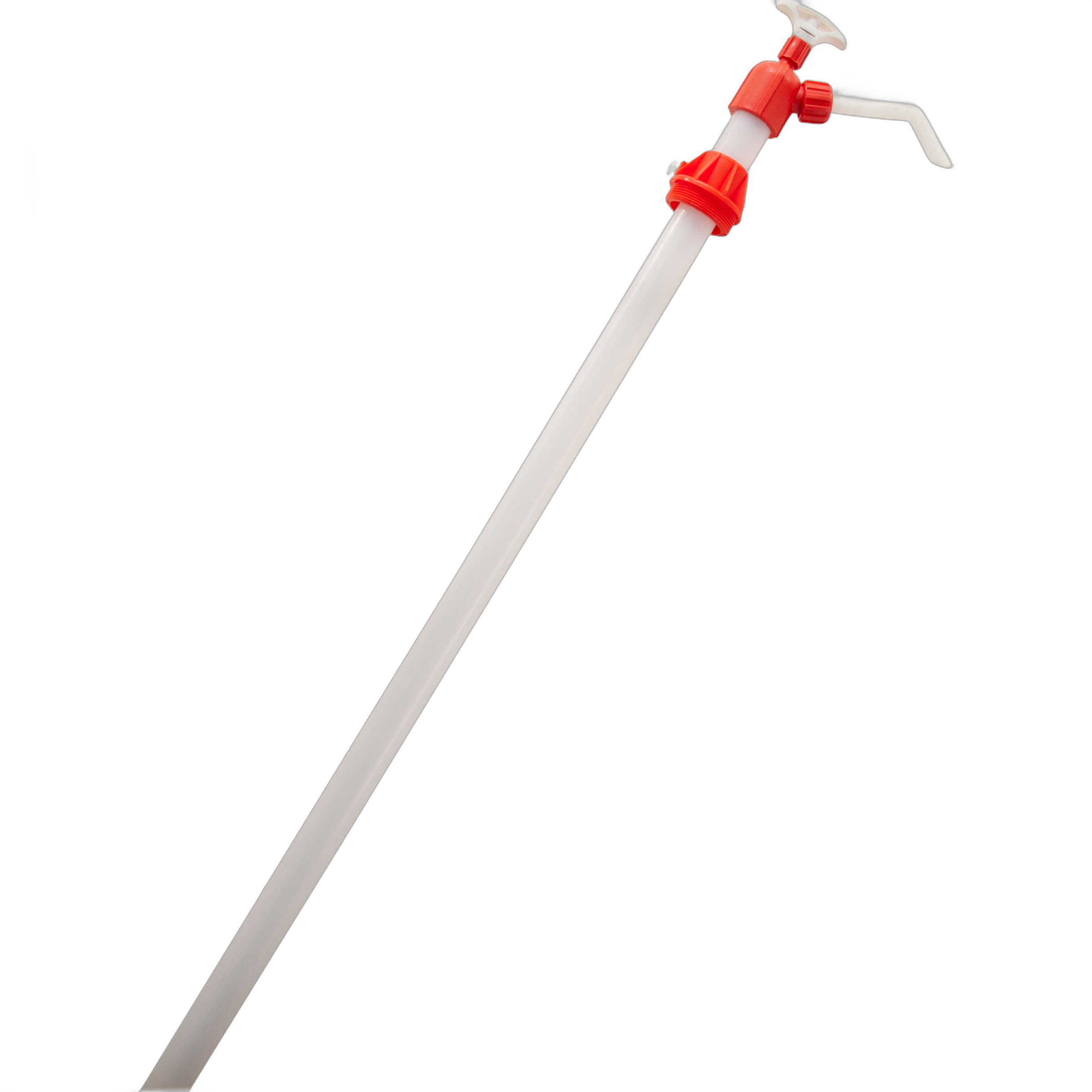 Barrel Pump (White/Orange)
