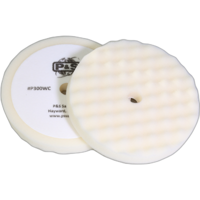 Cut Foam Velcro Waffle Pad-White
