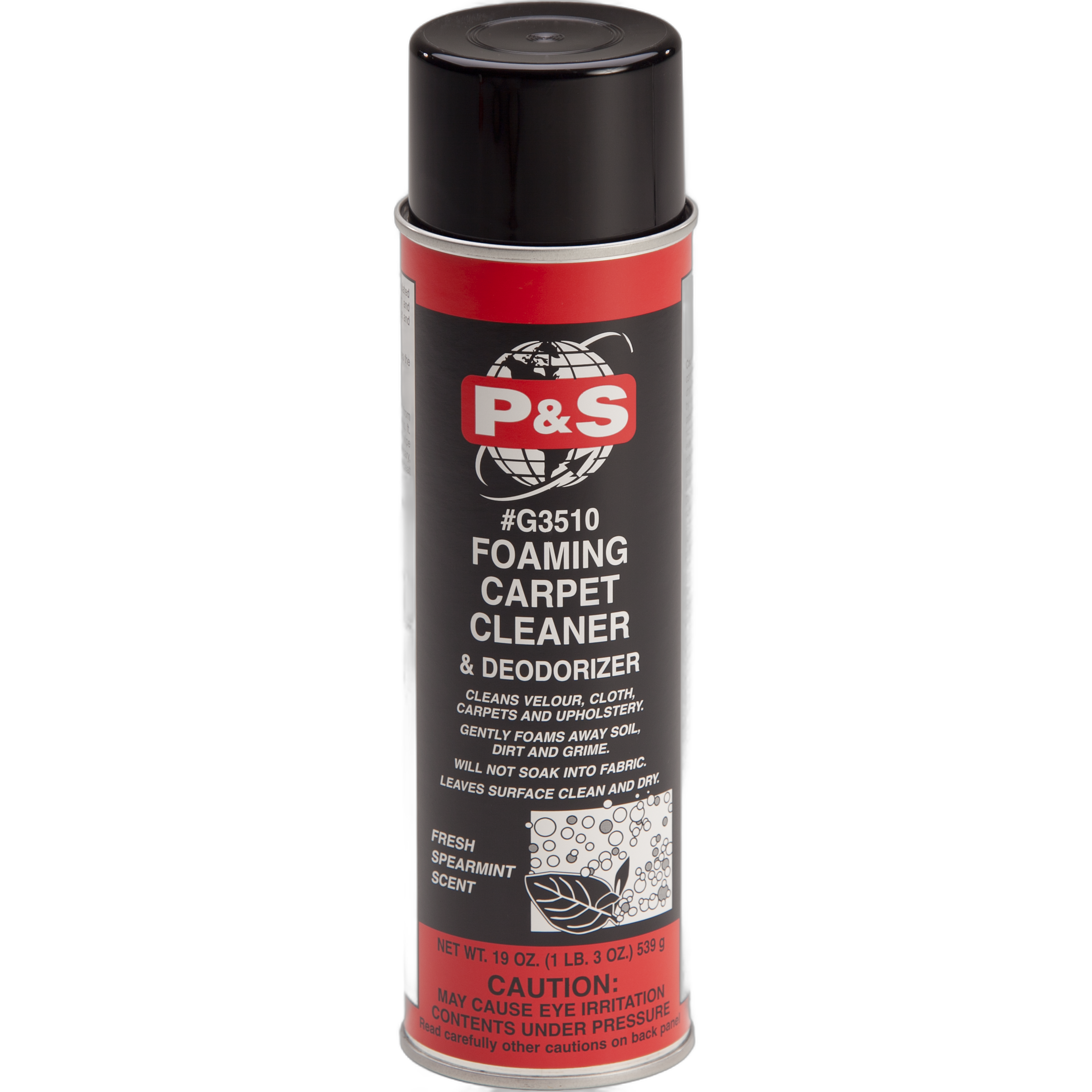 Foaming Carpet Clnr & Deo - Spearmint SDS