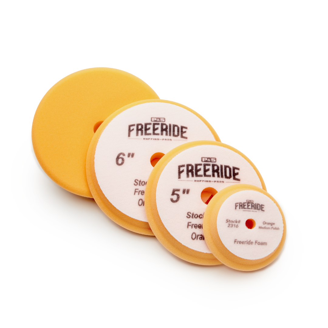 DB Freeride Foam Orange Medium Polish Pad