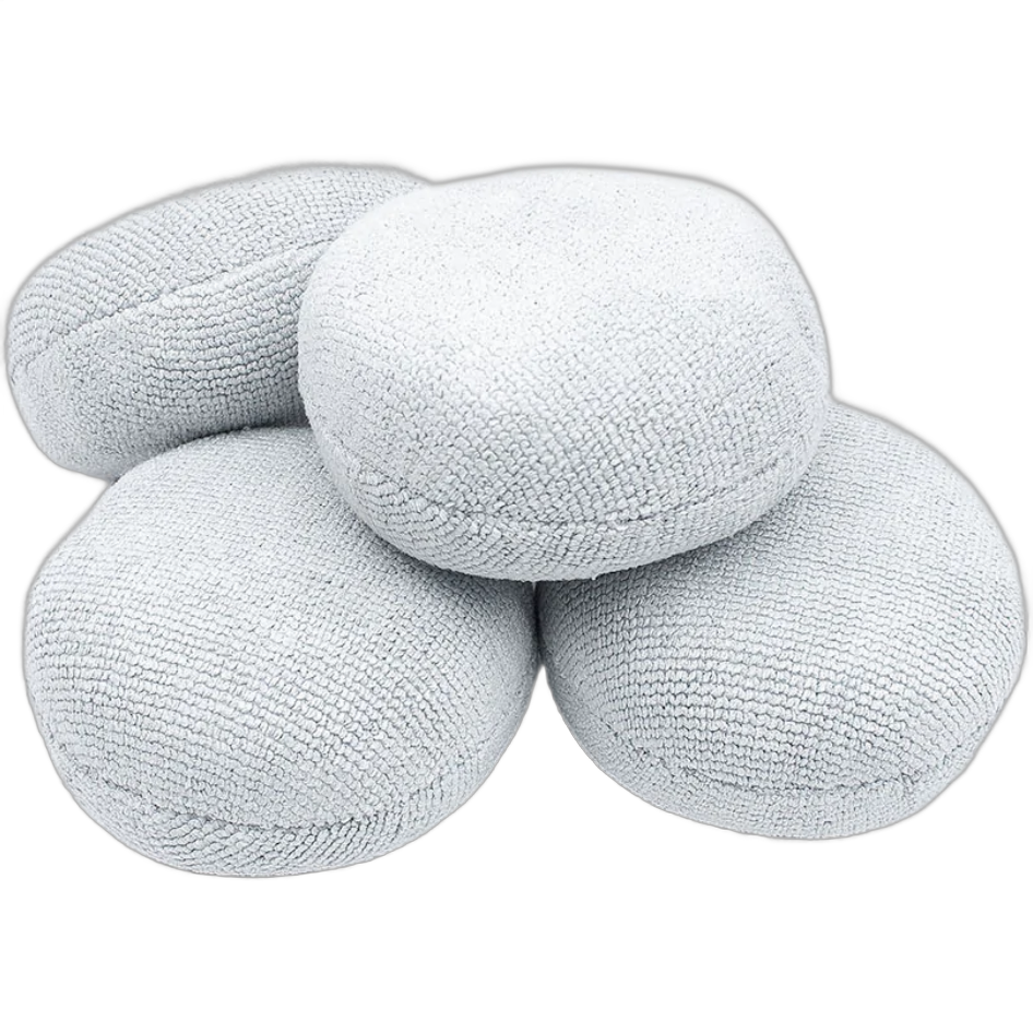PEARL PUCK Applicator Sponge - ICE GREY (4-PACK)