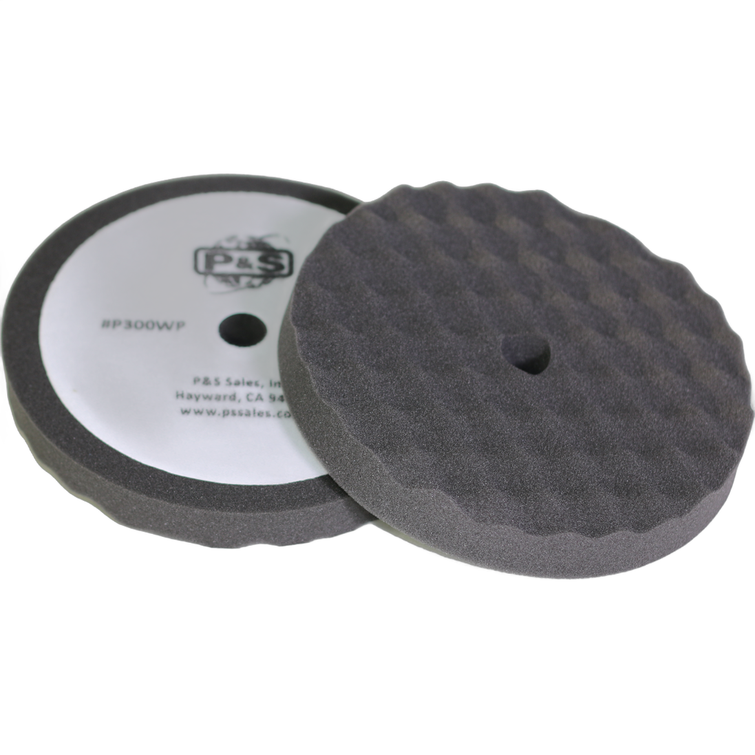Polish Foam Velcro Waffle Pad-Grey