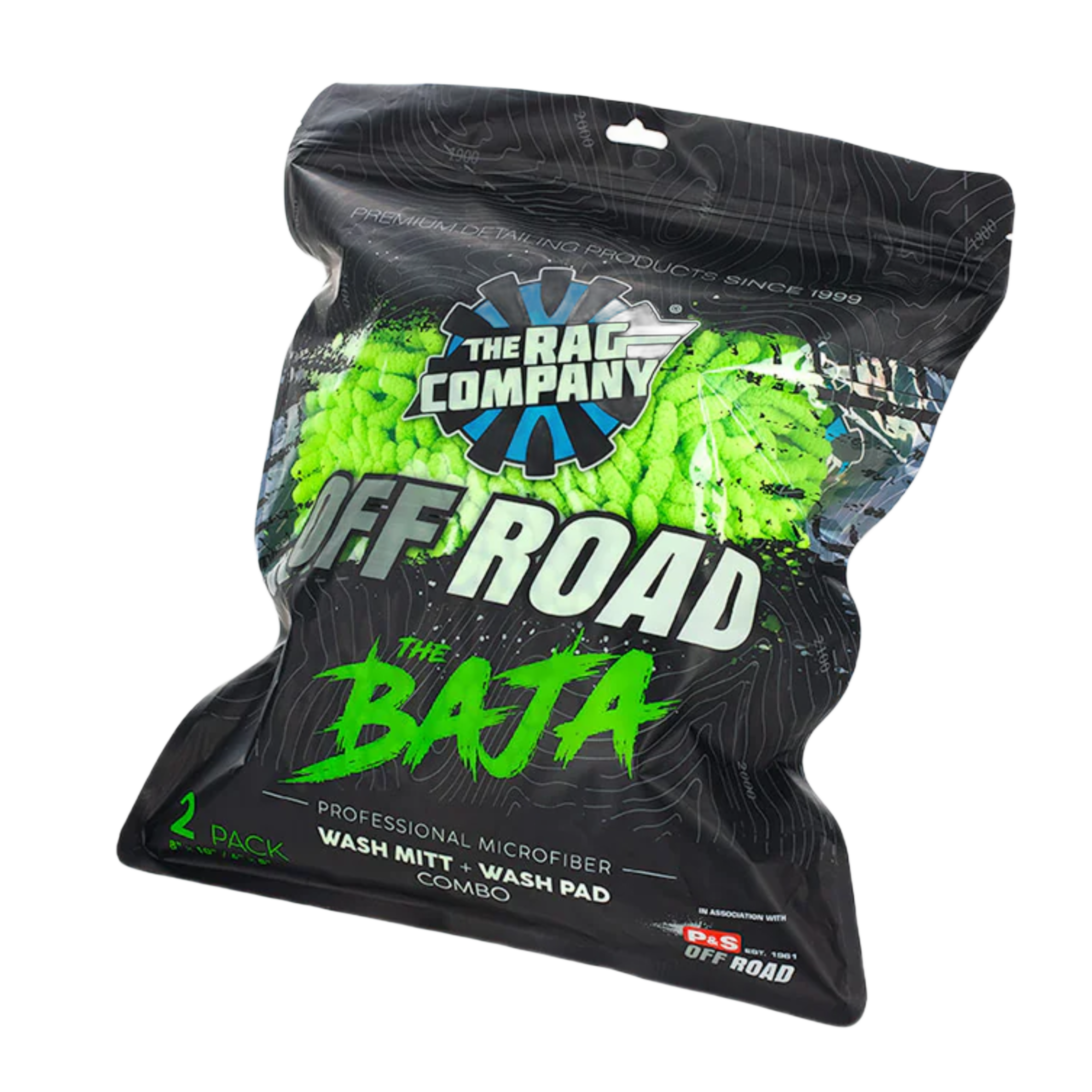 TRC Off Road - Baja - Green (2 pk - Wash Mitt/Pad)